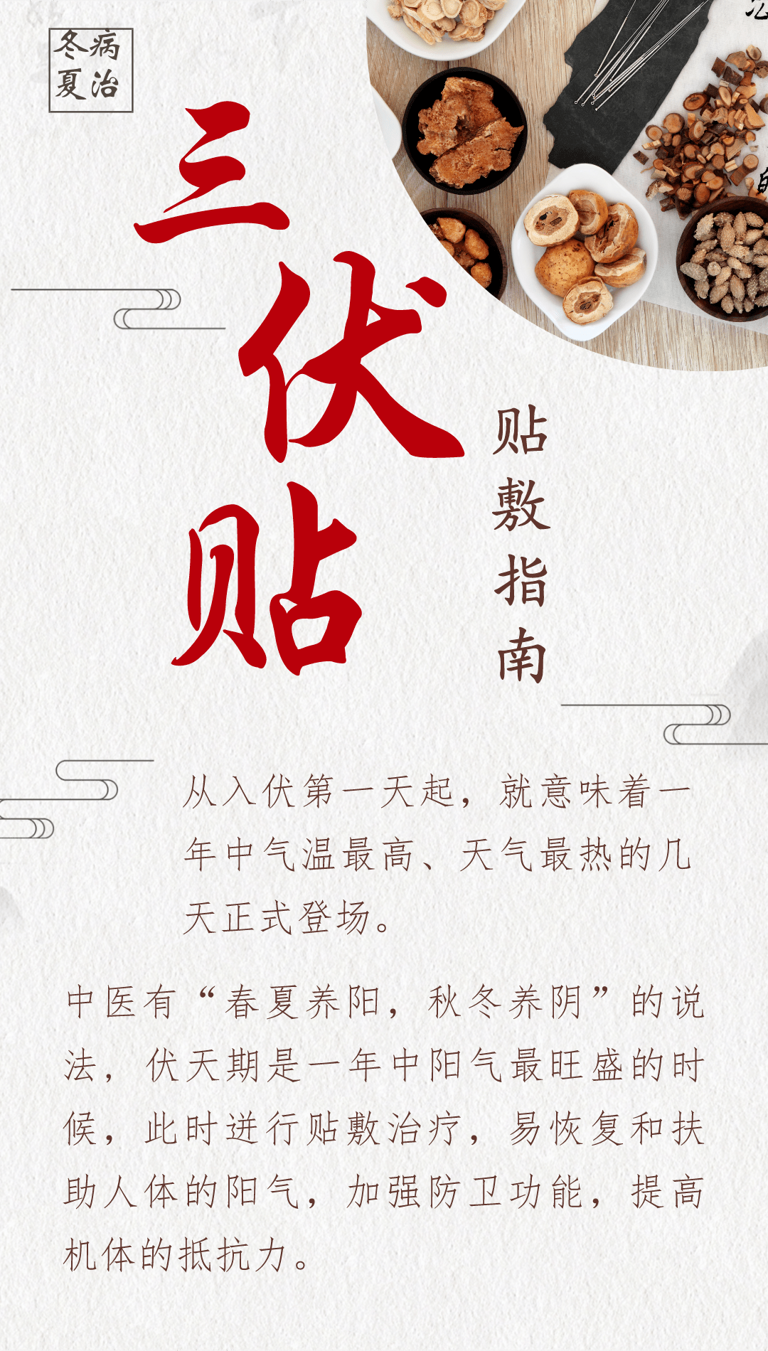 1、什么是三伏貼？